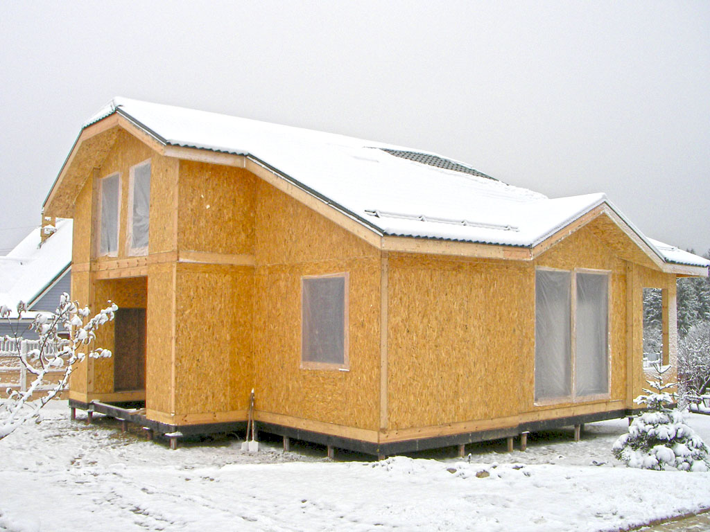 Особенности домов из СИП панелей - Статьи - СИП панели - Строительство .